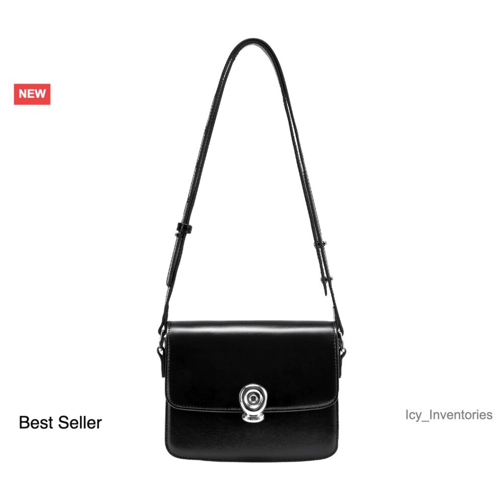 Leather Crossbody Bag Mini Soft Lightweight For Women